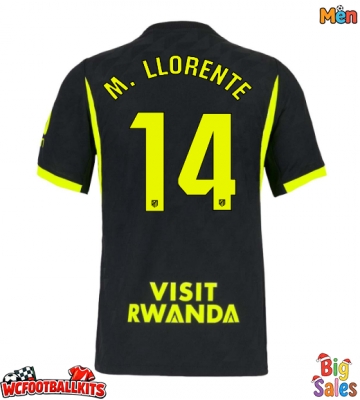 Atletico Madrid Marcos Llorente #14 Replica Away Stadium Shirt 2026-27 Short Sleeve